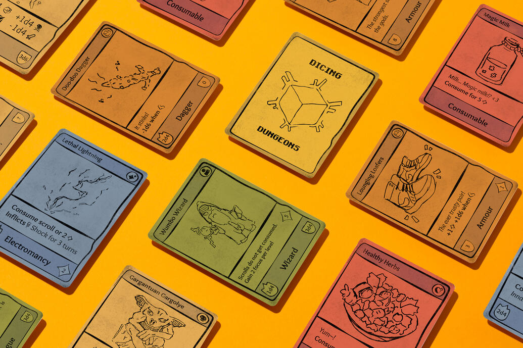 Dicing Dungeons | Card Game